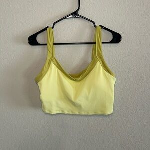 Aerie Yellow Bikini Top